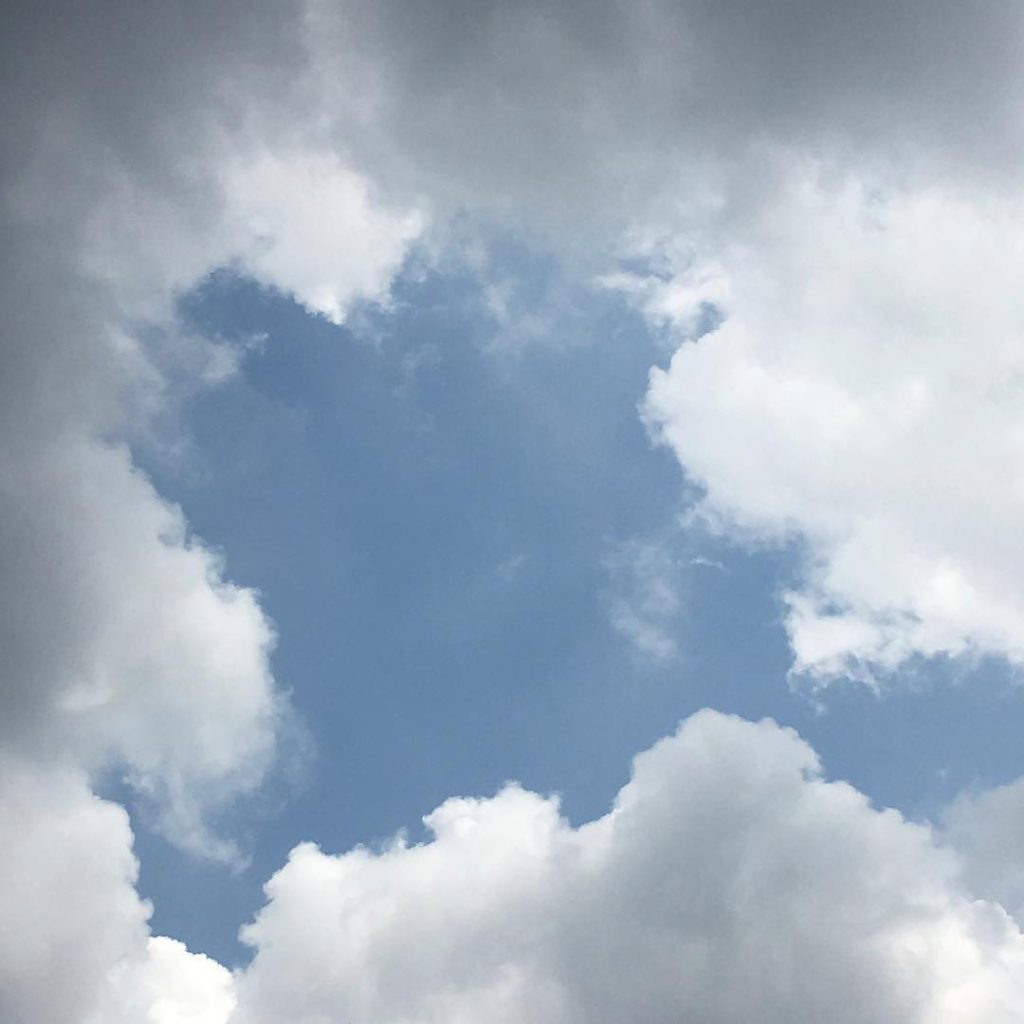 雲と青空